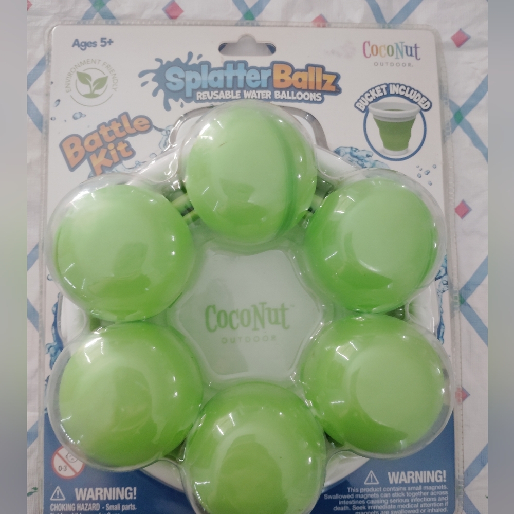 CocoNut Outdoor Splatter Ballz Battle Kit Water Balloon 💦 New